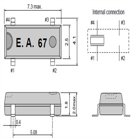 愛普生晶振,進(jìn)口晶振,MC-206晶振,MC-206 32.7680KA-A0