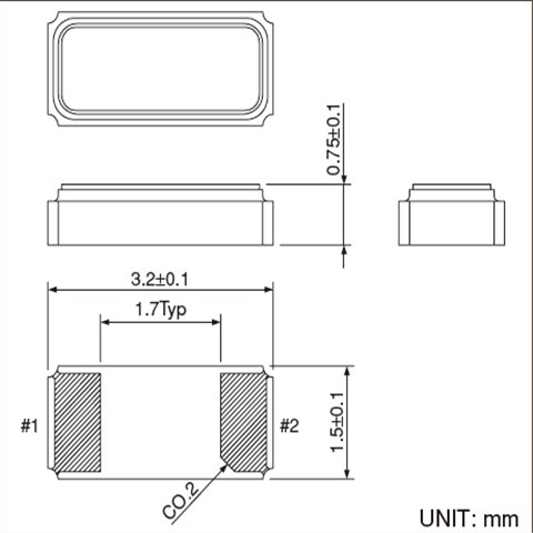Q-SC32S0322070AAAF,Seiko日產(chǎn)精工晶振,3215小型晶振