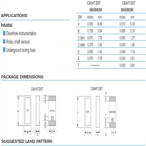 Statek晶振,石英晶振,CX1HT晶振
