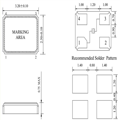 鴻星晶振,貼片晶振,HCX-3SB晶振,進口無源晶振