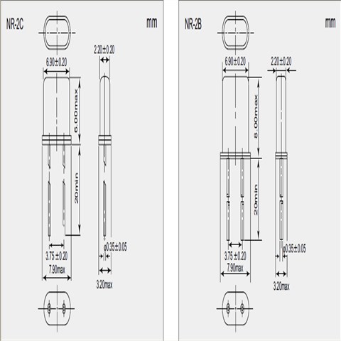 NDK晶振,石英晶振,NR-2C晶振,無源晶振