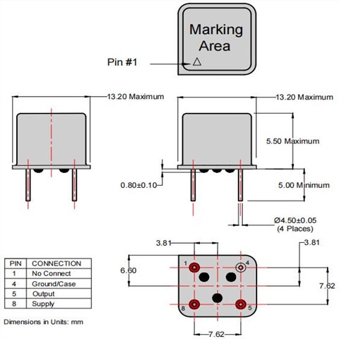 Anderson品牌,AE305晶振,正方形鐘振,6G光纖通道晶振