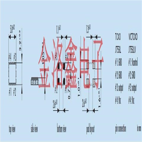 O10.0-JT53L-A-K-3.3,Jauch溫補晶振,3.3V有源晶振