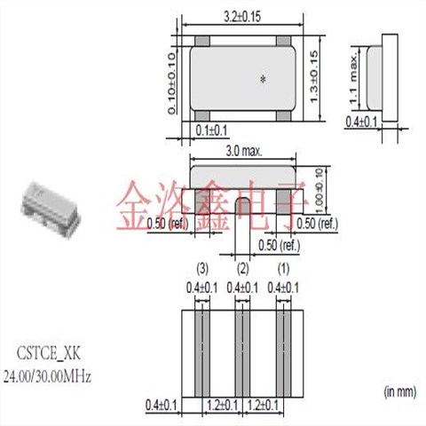 CSTCE8M0V53-R0,日本村田Murata晶振,測(cè)量?jī)x器設(shè)備晶振
