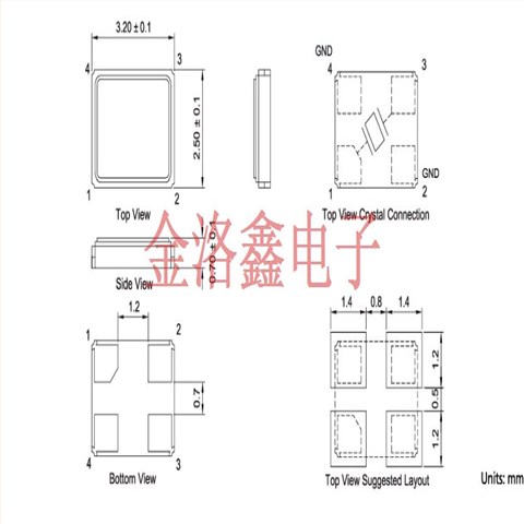 7M48072002,3225無源晶振,TXC臺(tái)產(chǎn)晶技晶振