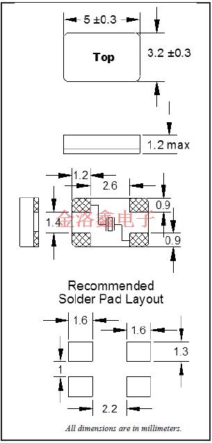 FC5BQCCMC12.0-T1,歐美進(jìn)口晶振,C5BQ貼片晶振,雷達(dá)系統(tǒng)晶振